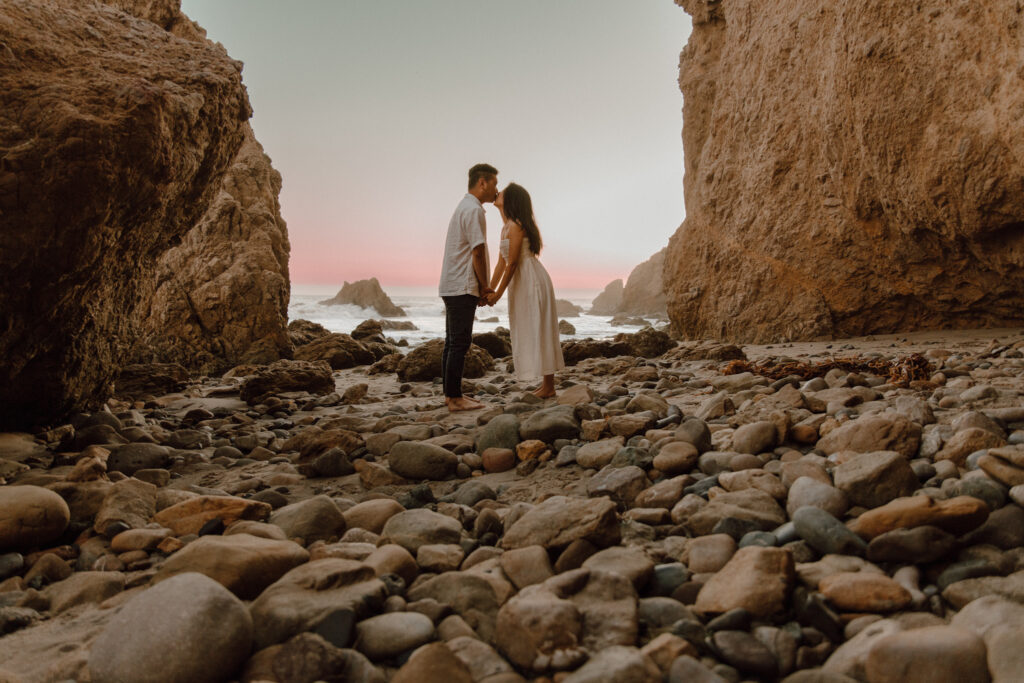 Sunset photography at Malibu CA